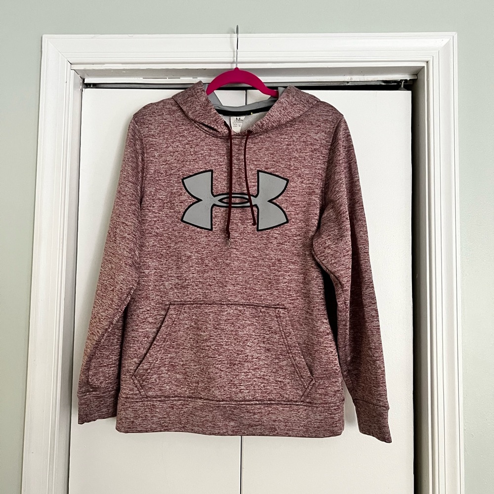 Under Armour Heathered Berry Hoodie Sweatshirt Loose fit